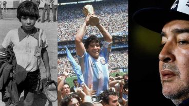 Compartimos las fotos más emblemáticas de la carrera del "10".