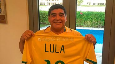 El Diez siempre se declaró "un soldado de Lula".