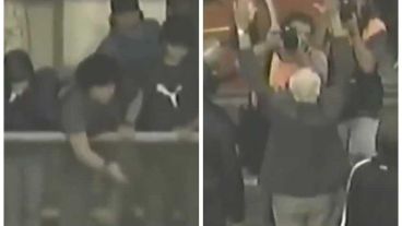 Diego fue quién pidió por favor para saludar solo a Don Ángel.