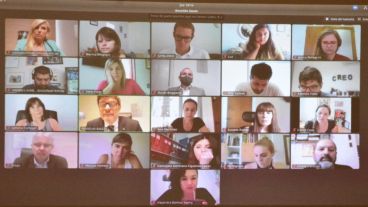 La sesión del Concejo de este jueves.