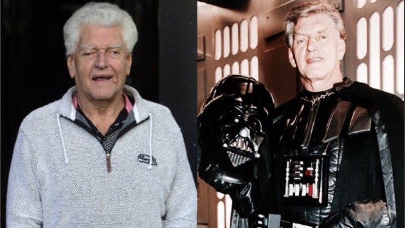  “Que la fuerza le acompañe, siempre” fue la frase que eligió el representante de David Prowse, Thomas Bowington, para despedir al actor