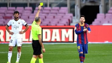 Entre el juez y Leo, tres letras: las iniciales de Diego Armando Maradona.