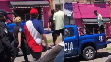 Fiesta clandestina en Irigoyen al 800, donde se encontraban aproximadamente 20 personas.