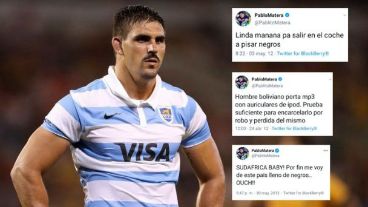 El capitán del seleccionado de rugby en el ojo de la tormenta por mensajes racistas