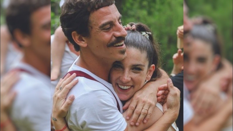 Juana repetto y Sebastián Graviotto.