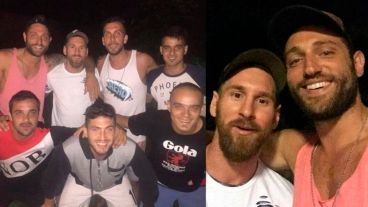 Messi, Leguizamón y toda la categoría '87 de la Lepra.