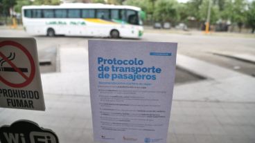 La Terminal Mariano Moreno reabrió este miércoles con protocolos por el coronavirus.