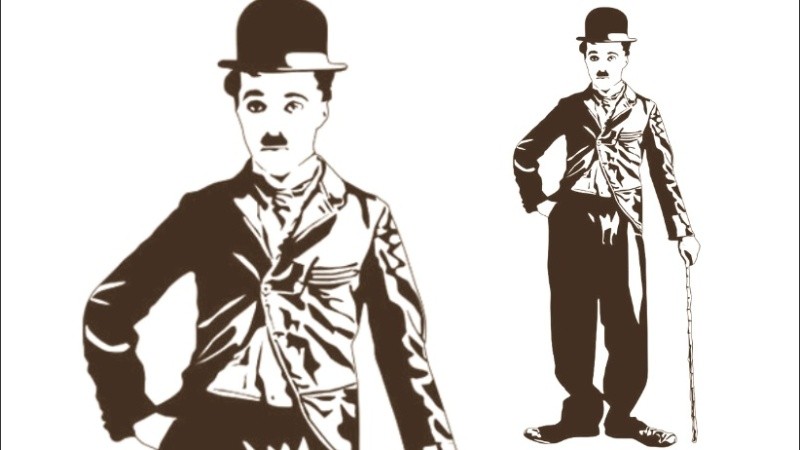 Charlot (o El Vagabundo), uno de los personajes del actor y director Charles Chaplin 