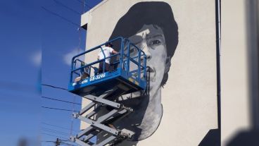 Se eligió la calle principal, en uno de los ingresos a la ciudad.