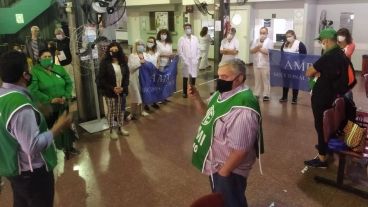 Los médicos nucleados en Amra rechazaron la propuesta del gobierno.