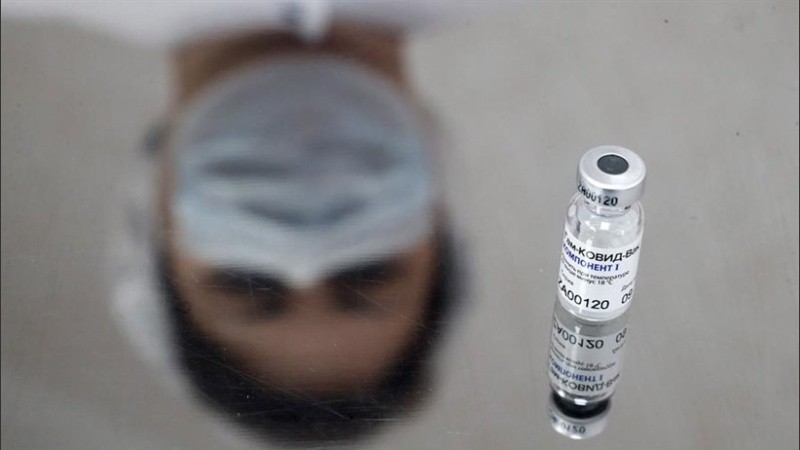 La vacuna rusa comenzó a aplicarse este sábado en Moscú.
