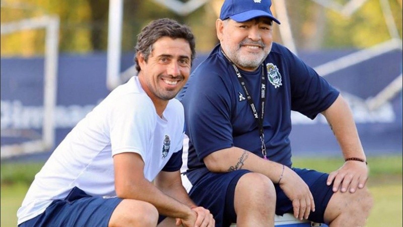 Messera compartió días felices en La Plata con Diego Maradona