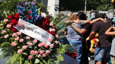 El último adiós a Miriam.