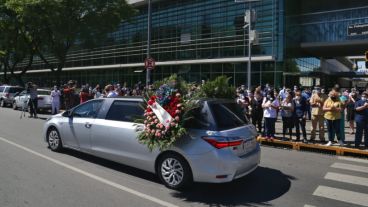 El último adiós a Miriam.