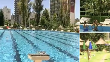 Postales de un club de Rosario tras la reapertura de los espacios comunes.