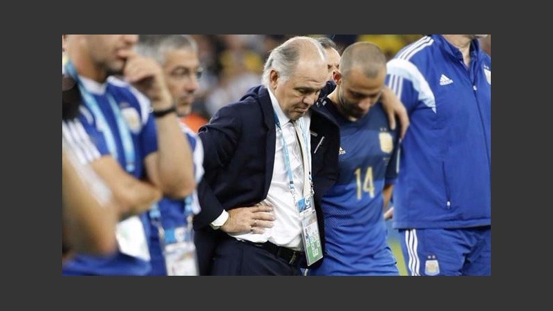 El último técnico que llevó a Argentina a una final del mundo fue recordado por todos. 
