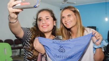 Granata se ha convertido en una referente en contra del aborto legal.