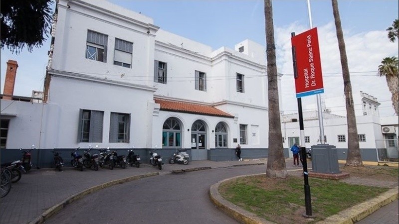 El Hospital Roque Sáenz Peña de Rosario. 