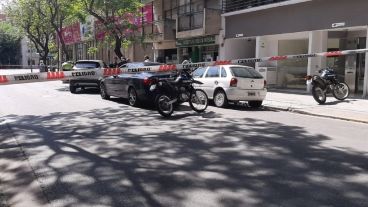 La escena del brutal ataque de los delincuentes en San Juan al 2100.