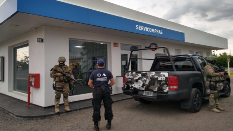 Tres de los allanamientos se realizaron en Rosario.