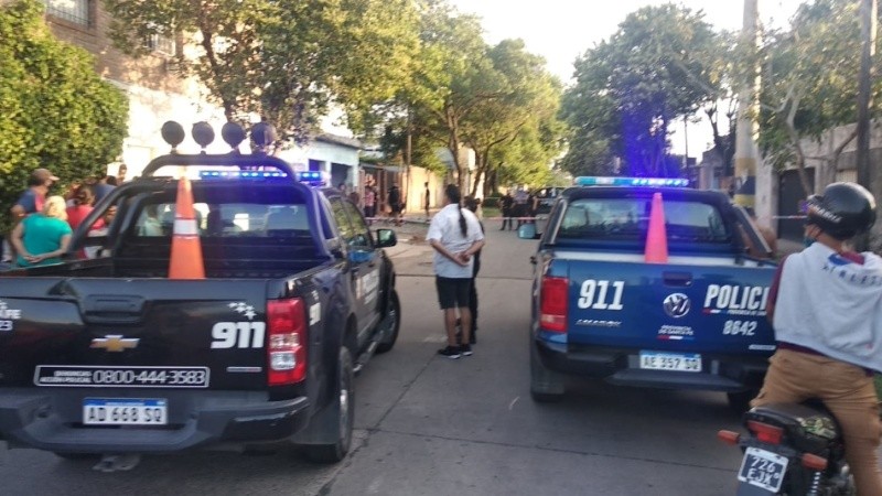 El ataque ocurrió a las 18.30 y conmocionó a barrio Godoy.