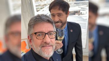 “Tenemos ganas de que nos case Roberto Moldavsky", dijo Luis Novaresio.