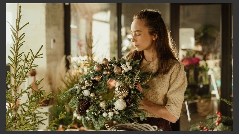 Decoración para navidad y año nuevo