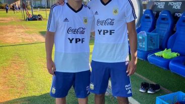 Panchito González y Juan Sforza, los dos leprosos en la Sub 20.