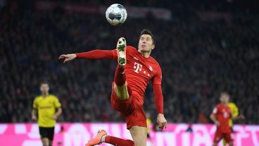 Lewandowski, primer polaco en ser galardonado como el mejor.