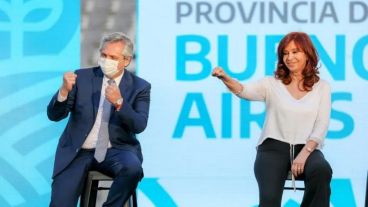 Alberto y Cristina volvieron a compartir un acto.