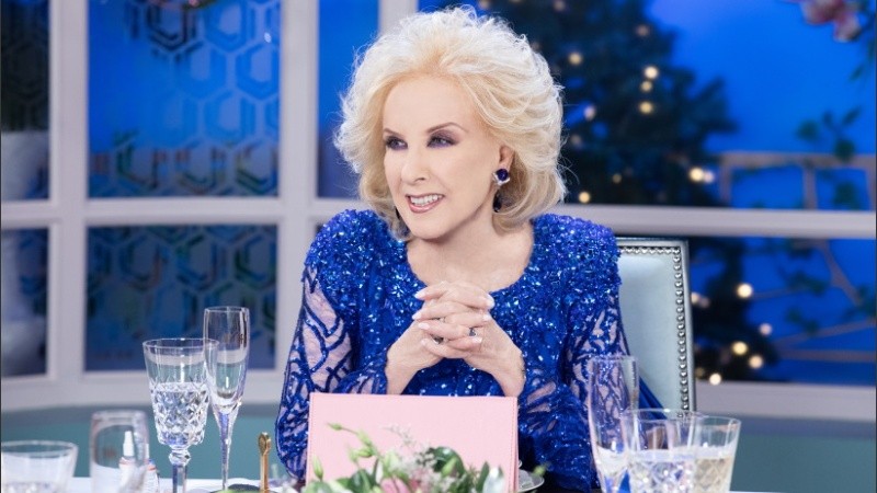 En su regreso, Mirtha criticó al gobierno nacional y pidió 