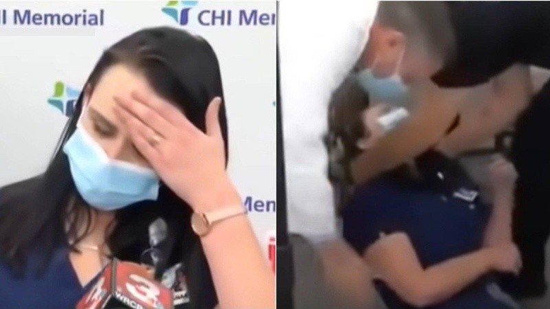 La reacción es conocida como el síndrome vasovagal.