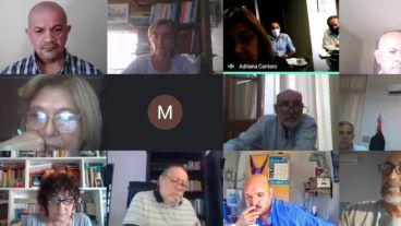 Las partes se encontraron en una reunión virtual.