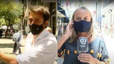 Juan Pedro e Ivana; café vs liso