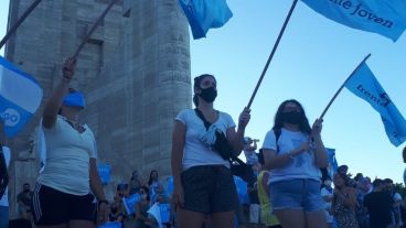 A tres días: la concentración celeste en el Monumento.