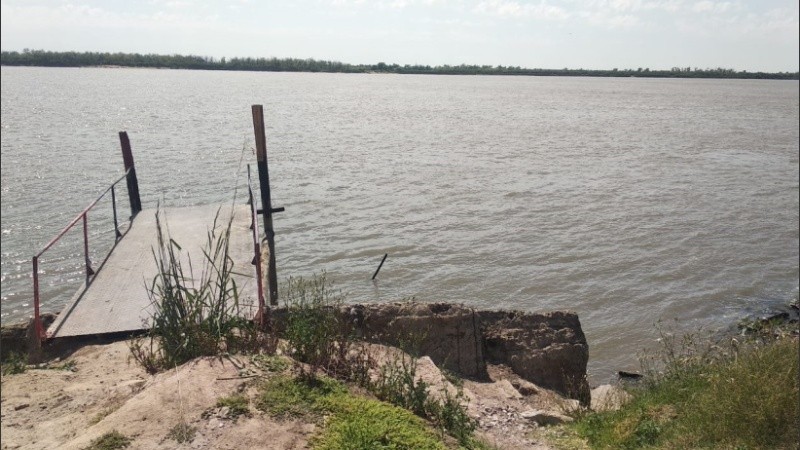 El lugar en el que ocurrió el homicidio en Granadero Baigorria