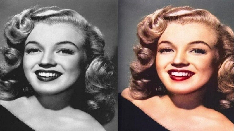 Mediante estos programas se pueden colorear digitalmente fotos antiguas. 