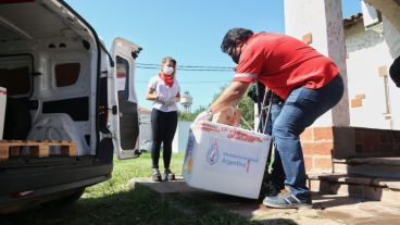 Llegan más acunas contra el coronavirus a Santa Fe