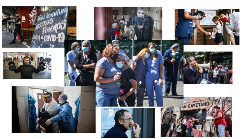 Pandemia en Rosario: las fotos que dejo el 2020.
