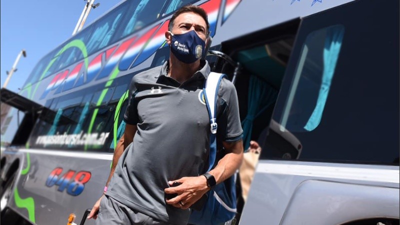 El DT canalla valoró la posibilidad de corregir errores mientras el equipo gana.