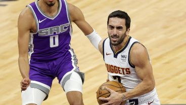 Facundo Campazzo tuvo su mayor participación desde que llegó a la NBA ante Sacramento.