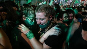 La emoción a flor de piel de las "verdes".