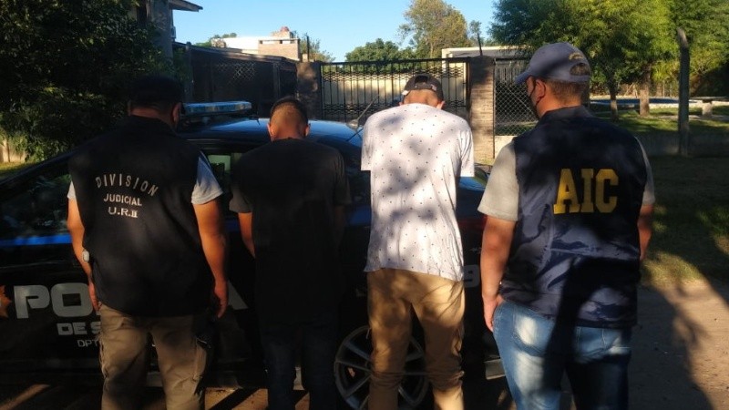 Los dos acusados del crimen de un escopetazo que abrió el año en Baigorria.