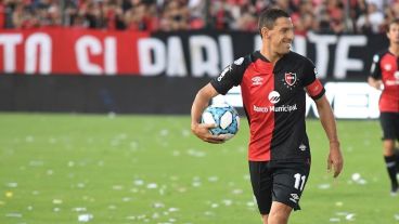 Maxi, el dueño de la pelota en Newell's.