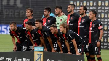 Los once iniciales que mandó Kudelka a la cancha. (Héctor Río/Pool Argra)