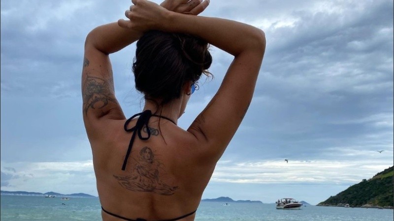 Las fotos de Ivana Nadal en las playas de Brasil