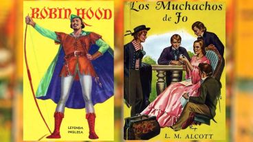 Dos de las obras que integran la muestra "Recordando a la colección Robin Hood".