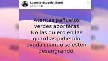 La publicación se llenó de comentarios y fue eliminada por el usuario.