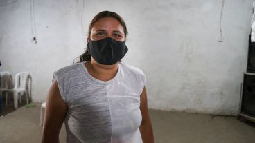 Marisa es una de las referentes territoriales del Ludueña.