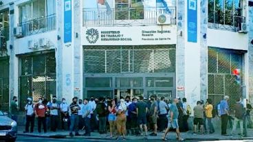 Al Ministerio de Trabajo sólo acudieron los trabajadores.